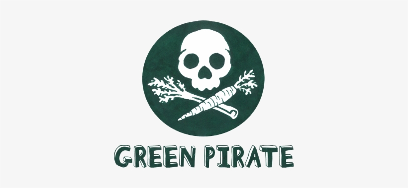 Green Pirate Logo - Pirate Healthy, transparent png