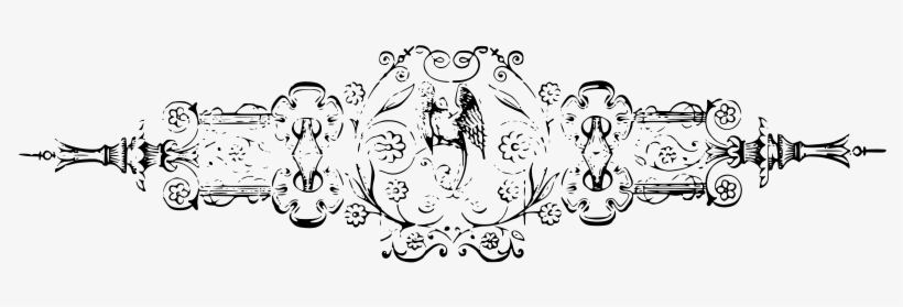 Steampunk Divider, transparent png