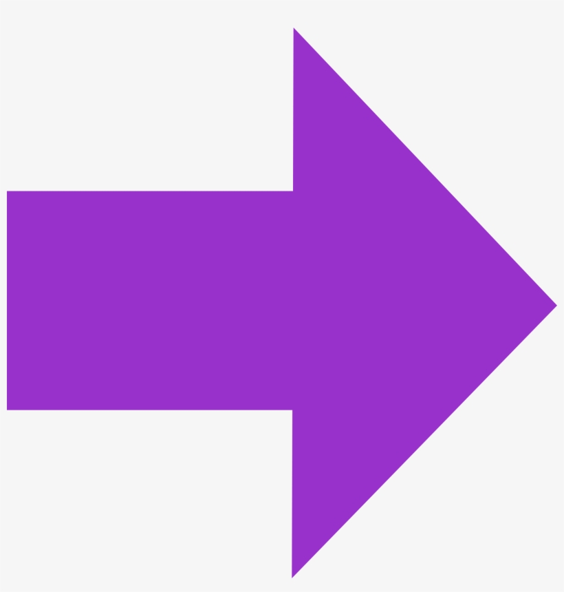 Open - Purple Arrow Pointing Right, transparent png
