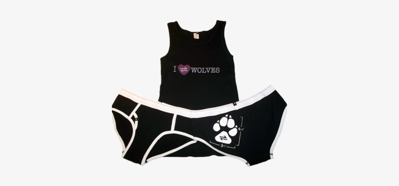 Equillibrium Wolf Tank & Panty Set - Sports Bra, transparent png