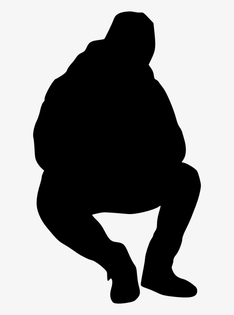 12 People Sitting Silhouette - People Sitting Circle Silhouette Png, transparent png