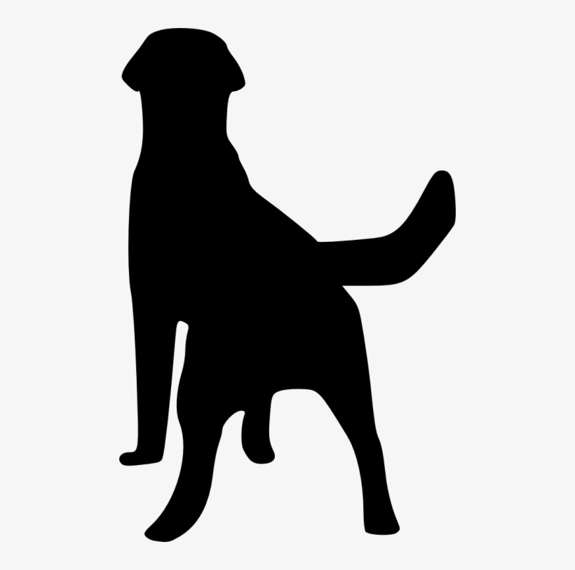 Dog Silhouette Image At Getdrawings - Dog, transparent png