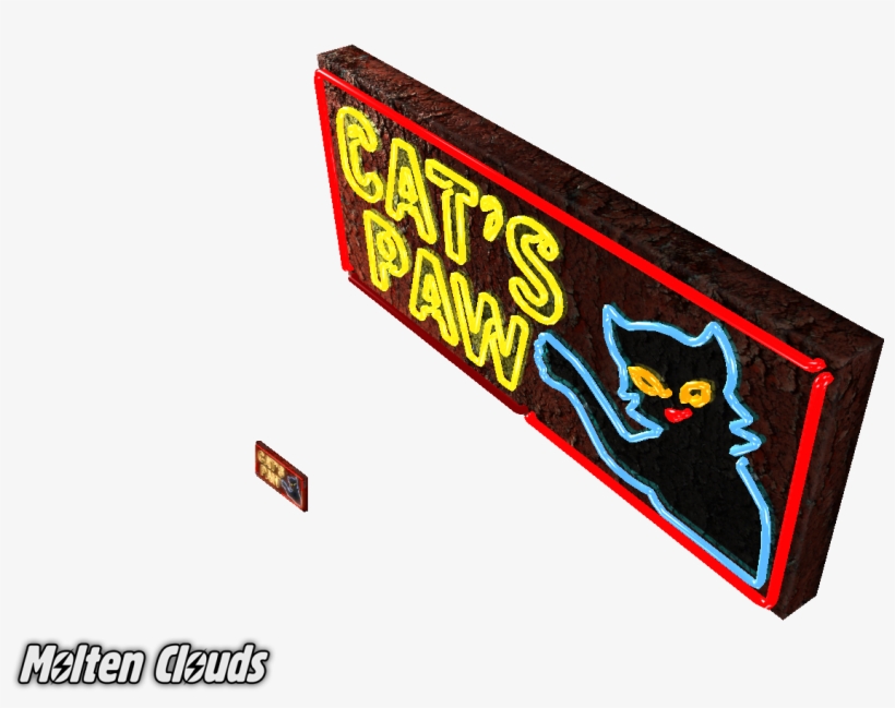 Cat's Paw Sign From Fallout - Fallout 2, transparent png