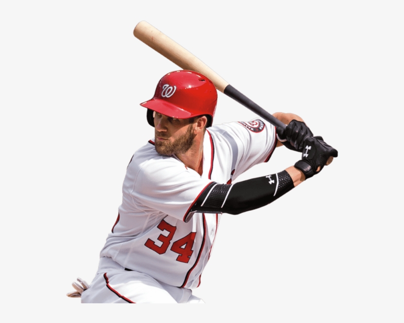 Bryce Harper Fathead - Bryce Harper No Background, transparent png