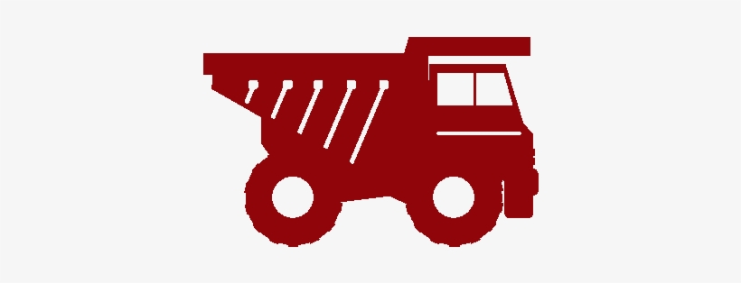 Red Truck Icon - Construction, transparent png