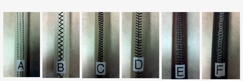 A ) Parallel Stitch B) Hexagon Stitch C) Diamond Stitch - Chainsaw, transparent png