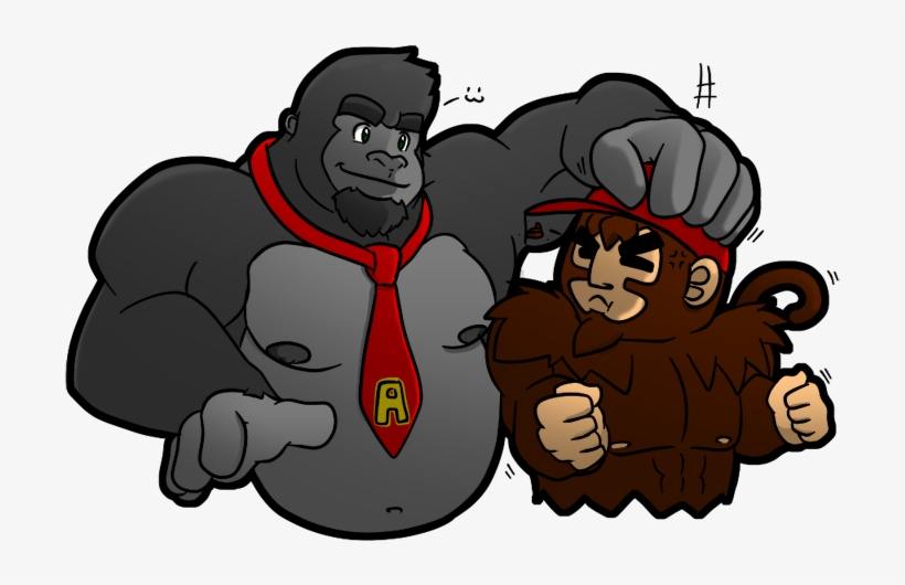 Let's Play Some Donkey Kong Country For Real - Cartoon, transparent png
