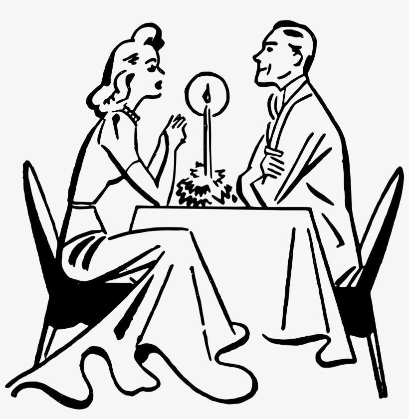 Romantic - Romantic Dinner Clipart, transparent png
