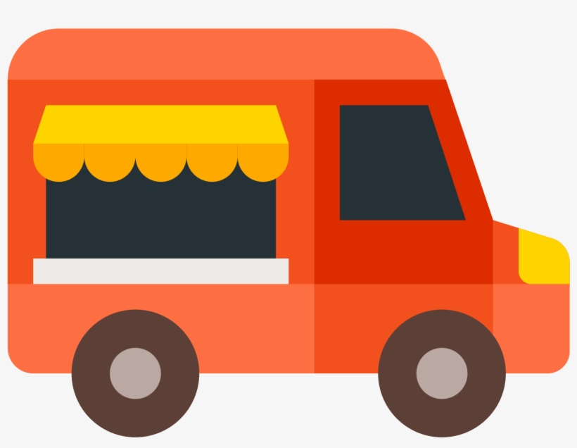 Food Truck Icon - Food Truck Icon Png, transparent png