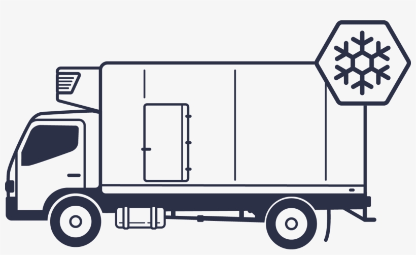 Hauler Truck Driving Jobs Refrigerator Truck Icon 1441x813 PNG