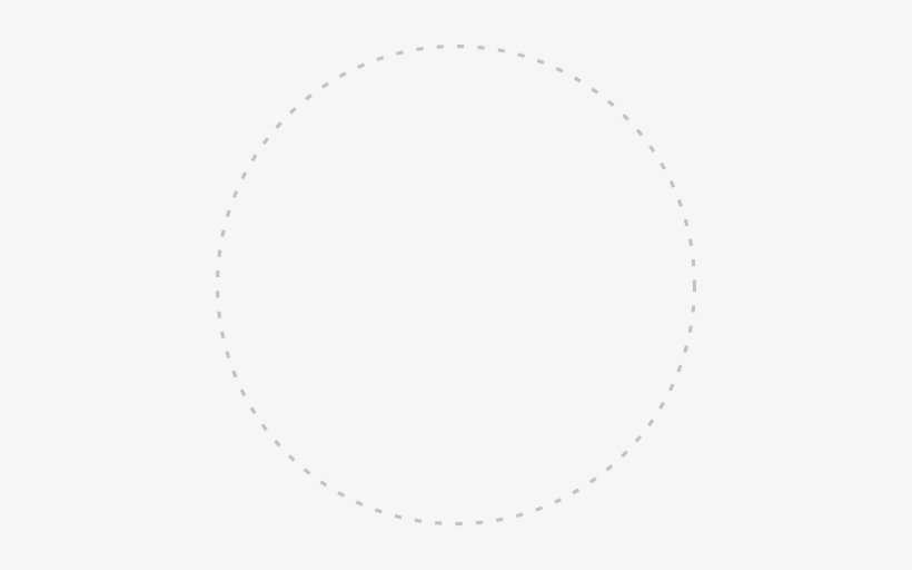 Bordered-circle - White Circle See Through, transparent png