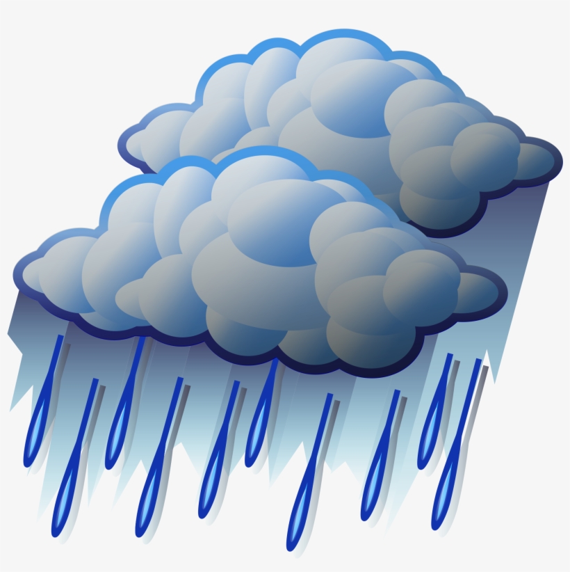 Image Royalty Free Library Heavy Pencil And In Color - Heavy Rain Clip Art, transparent png
