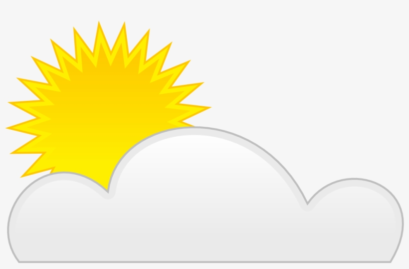 Graphics Of Wind, Storms, Sun And Rain Png - Sun With Cloud Gif ...
