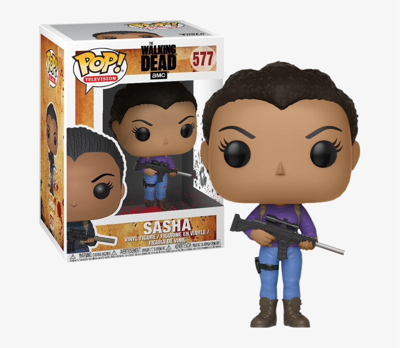 The Walking Dead - Pop Walking Dead Sasha, transparent png