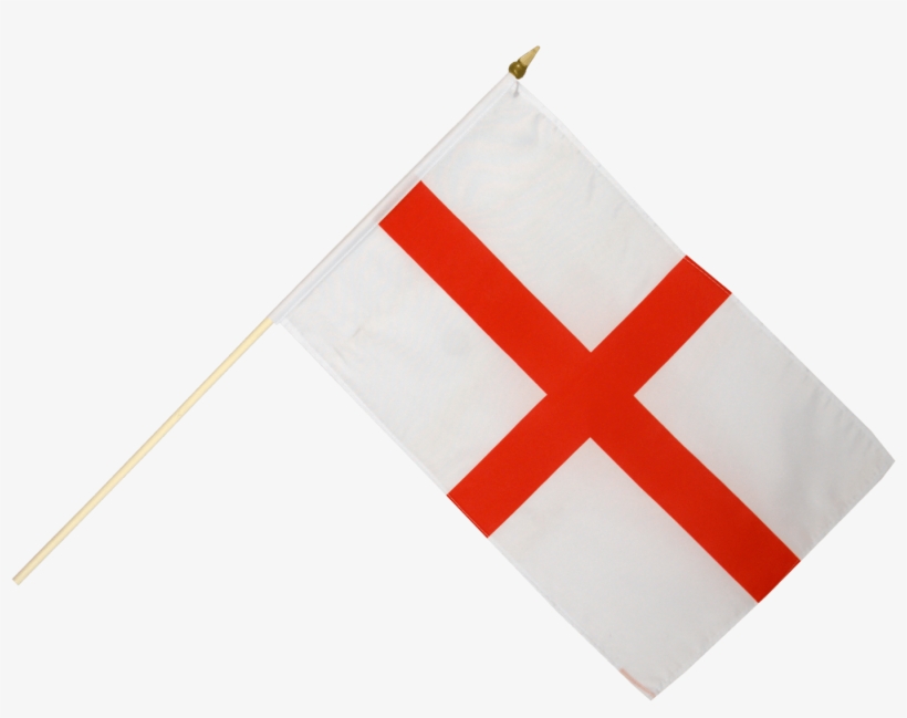 England Flag On A Pole Png, transparent png