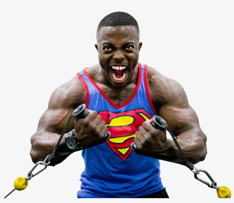 Body Builder Model Png, transparent png