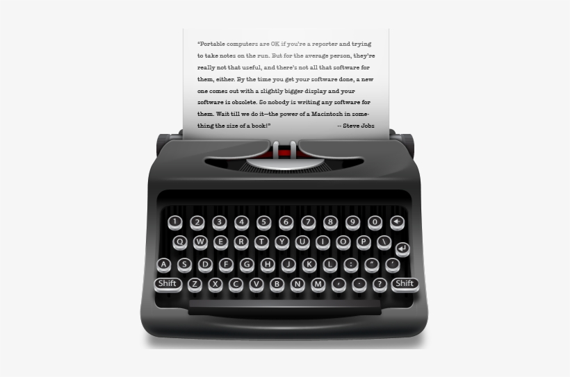 Brian Mcgettrick - Typewriter Machine, transparent png