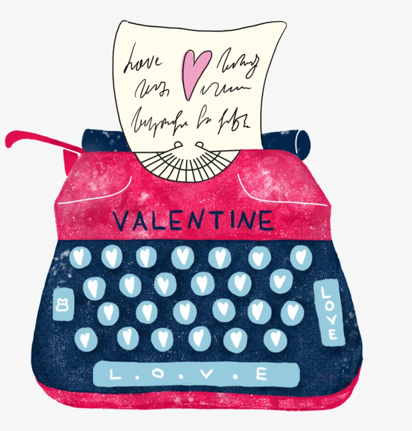 Hand Painted Valentine S Day Card Transparent - Heart, transparent png