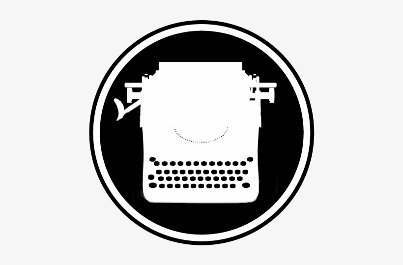 Free Typewriter - Typewriter In A Circle, transparent png