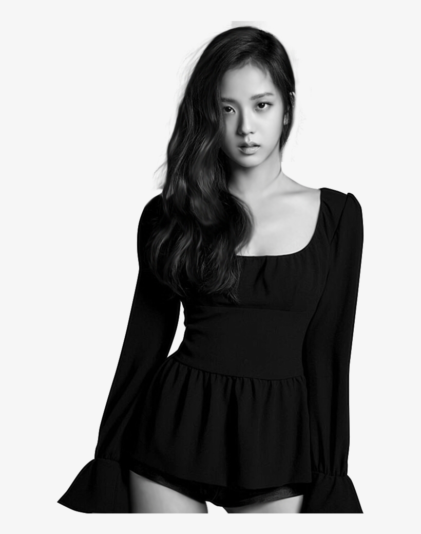 Black Model Png - Jisoo Black Pink Png - 800x958 PNG Download - PNGkit