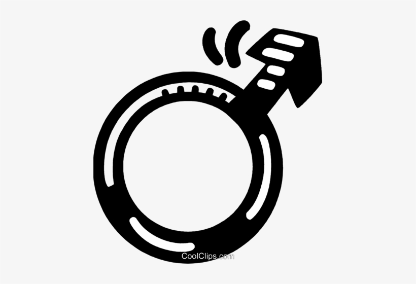 Male Symbol Royalty Free Vector Clip Art Illustration - Illustration, transparent png