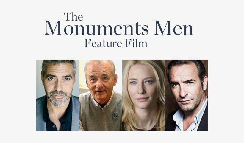 "the Monuments Men," Directed By And Starring George - George Clooney Autographed Handsome Autographed 11x14, transparent png