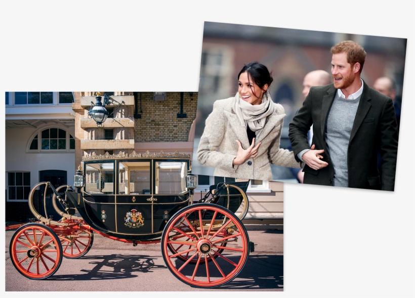 Oprah, Amal Clooney, And Idris Elba Among The First - Wedding Harry And Meghan Carriage, transparent png