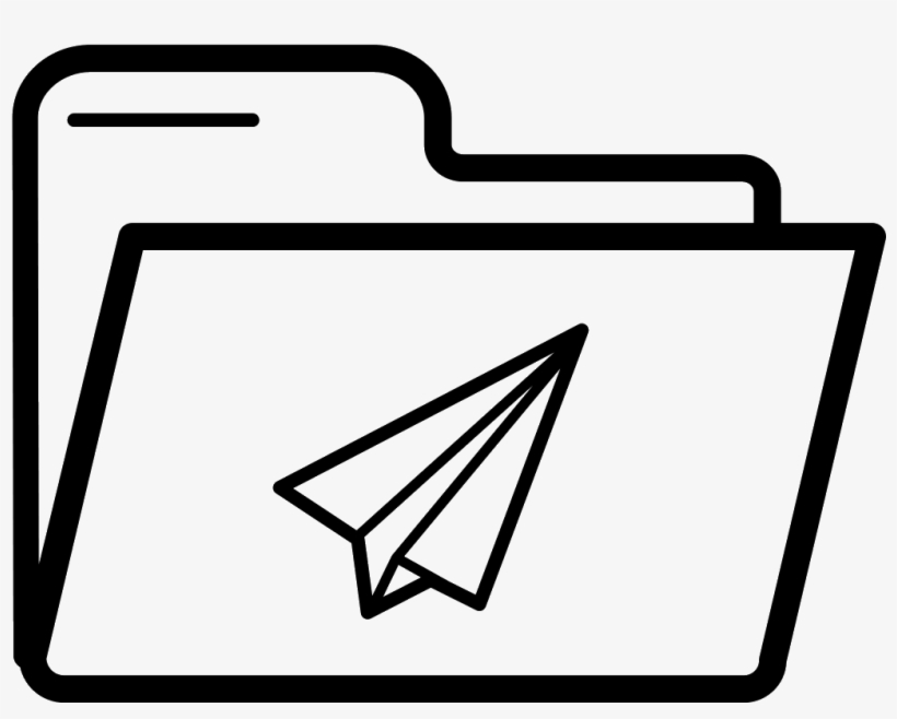 Folder Mail Icon - Icon, transparent png