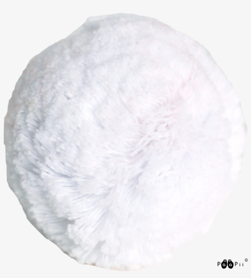 Cotton Pom Pom 7cm, White - Cotton, transparent png