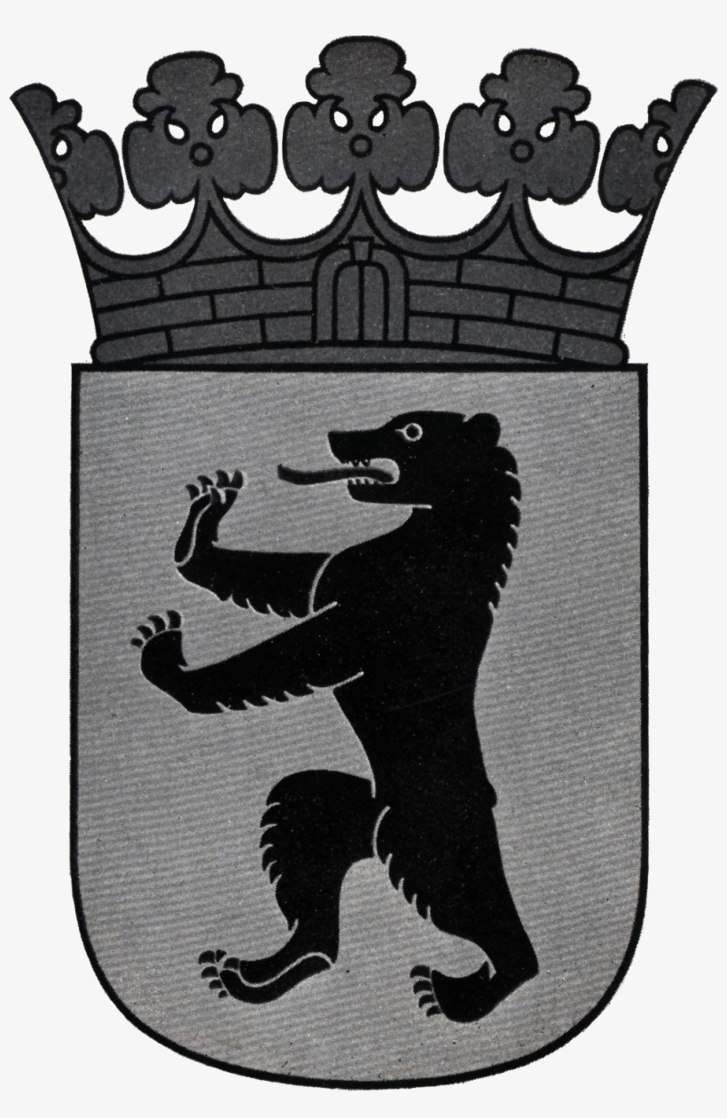 Coat Of Arms Of Berlin 1952 - Berlin Bear Coat Of Arms, transparent png