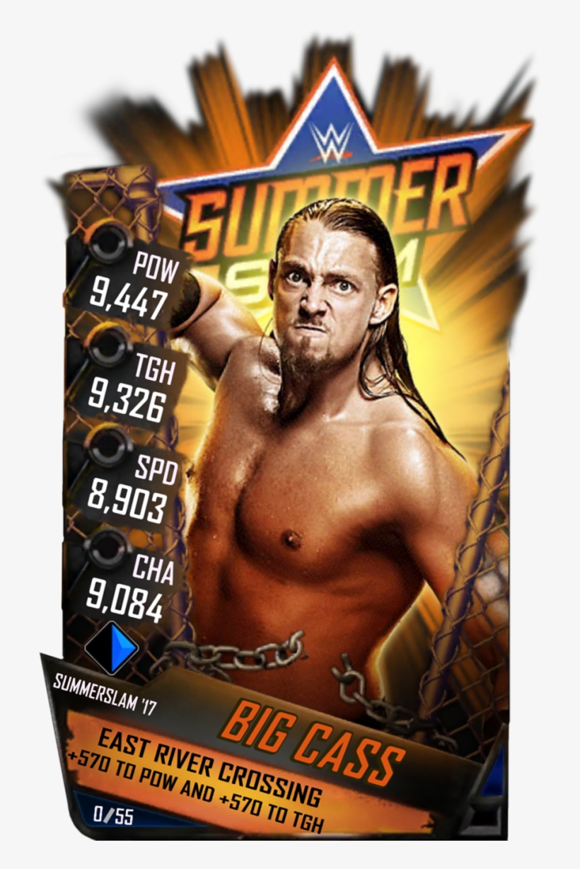 Big Cass Wwe 2k18 Download - Summerslam 2014 [blu-ray], transparent png
