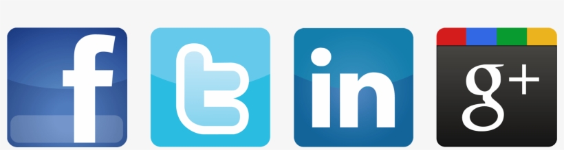 Facebook Twitter Linkedin Logo Png, transparent png