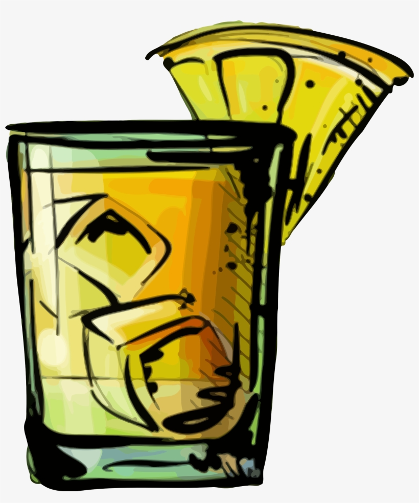 Alcohol Clipart Highball Glass Mojito Clipart Transparent Cartoon