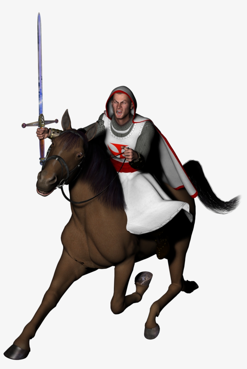Jpeg, Charging Knight - Knight On Horse Transparent, transparent png