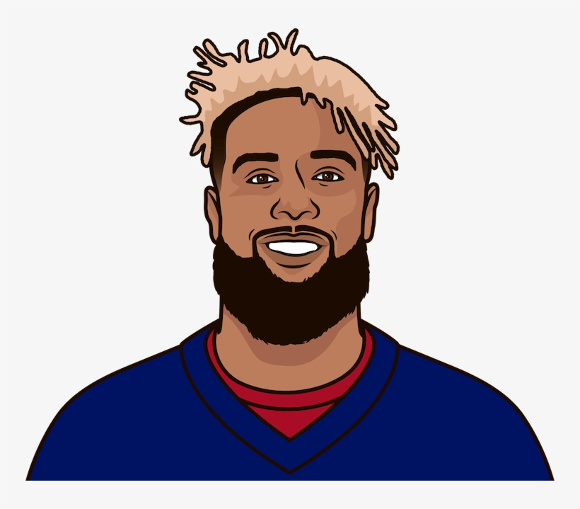 Odell Beckham Jr - Touchdown Pass, transparent png
