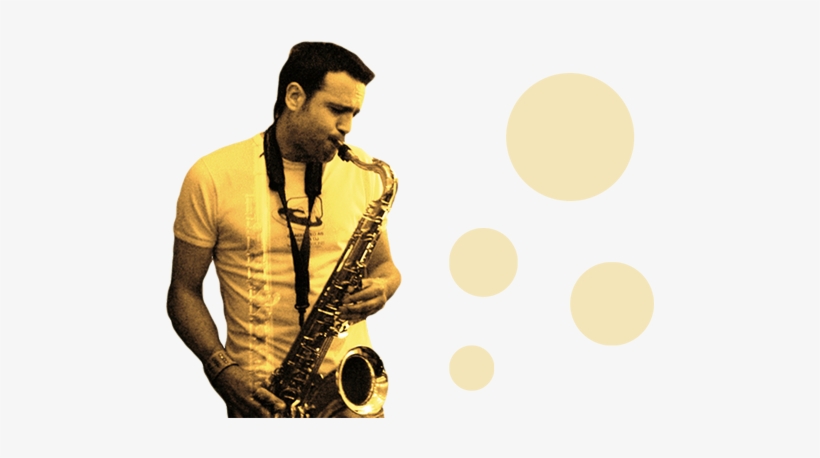 Saxo Tenor - Hombre Tocando Saxofon Png, transparent png