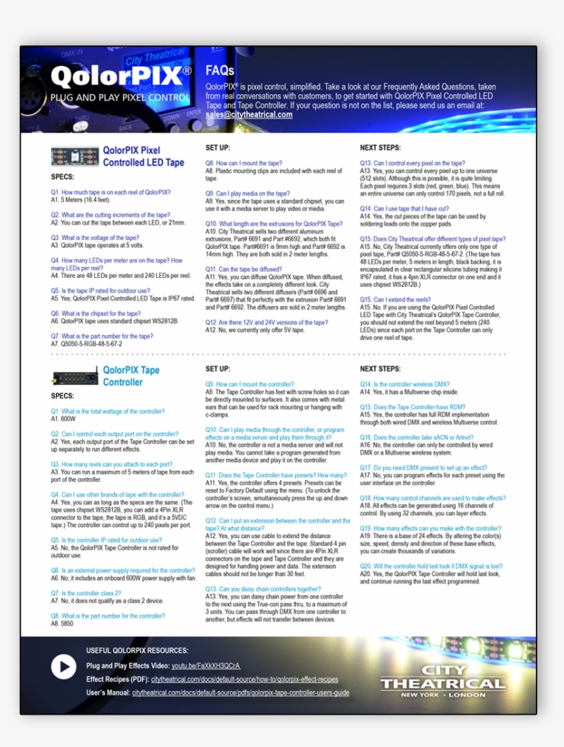 Qolorpix Tape Controller User's Manual - Faq, transparent png