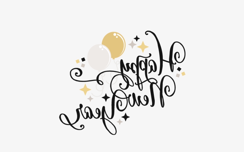 Happy New Year Clipart - Clip Art, transparent png