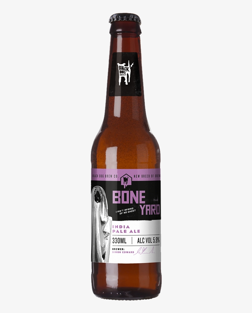Bone Yard India Pale Ale Black Dog Beer 540x1154 PNG Download PNGkit