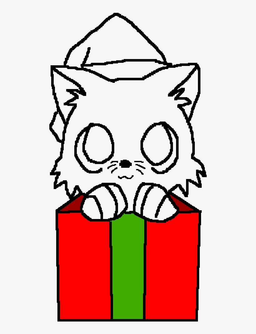 Christmas Cat Base, transparent png