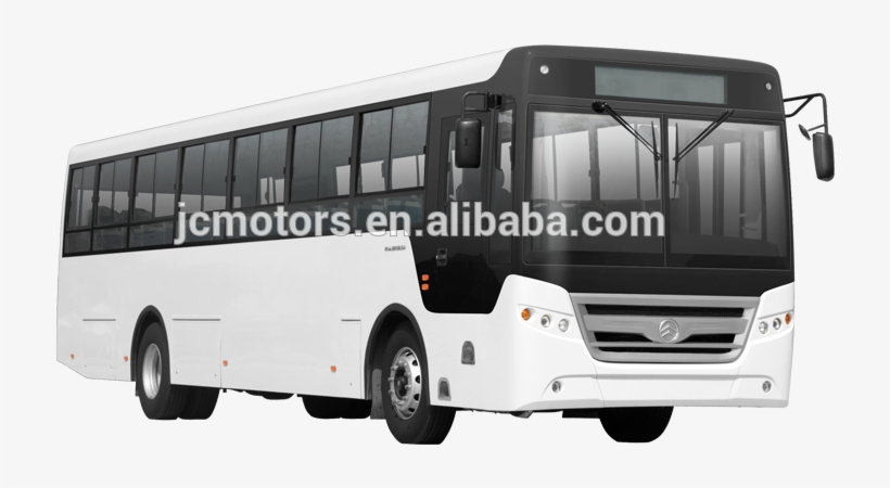 12m Front Engine Golden Dragon City Bus Inner City - City Bus Black And White, transparent png