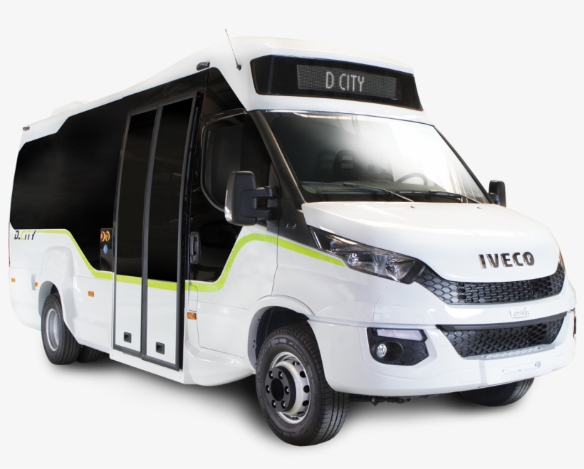 D City Bus Urbain - Compact Van, transparent png