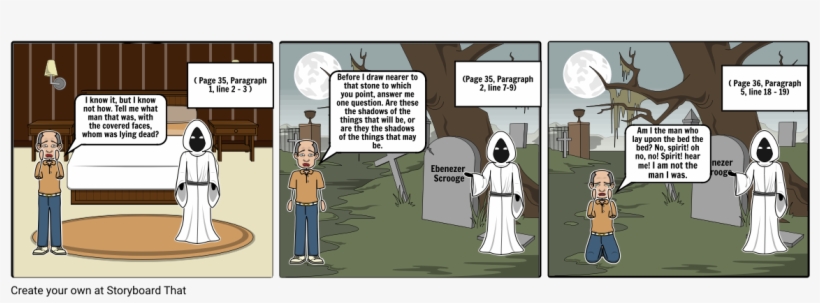 A Christmas Carol - Cartoon, transparent png