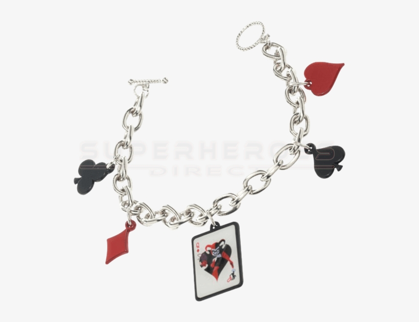 Harley Quinn Charm Bracelet - Bioworld Harley Quinn Charm Bracelet, transparent png