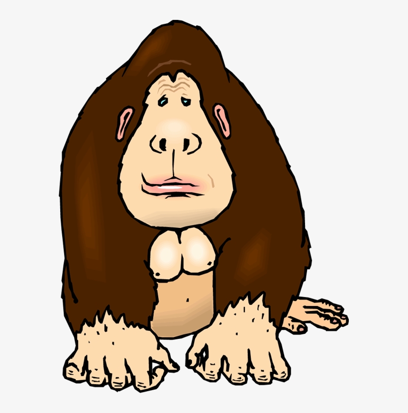 Chunky Gorilla - Then It Happened Book, transparent png
