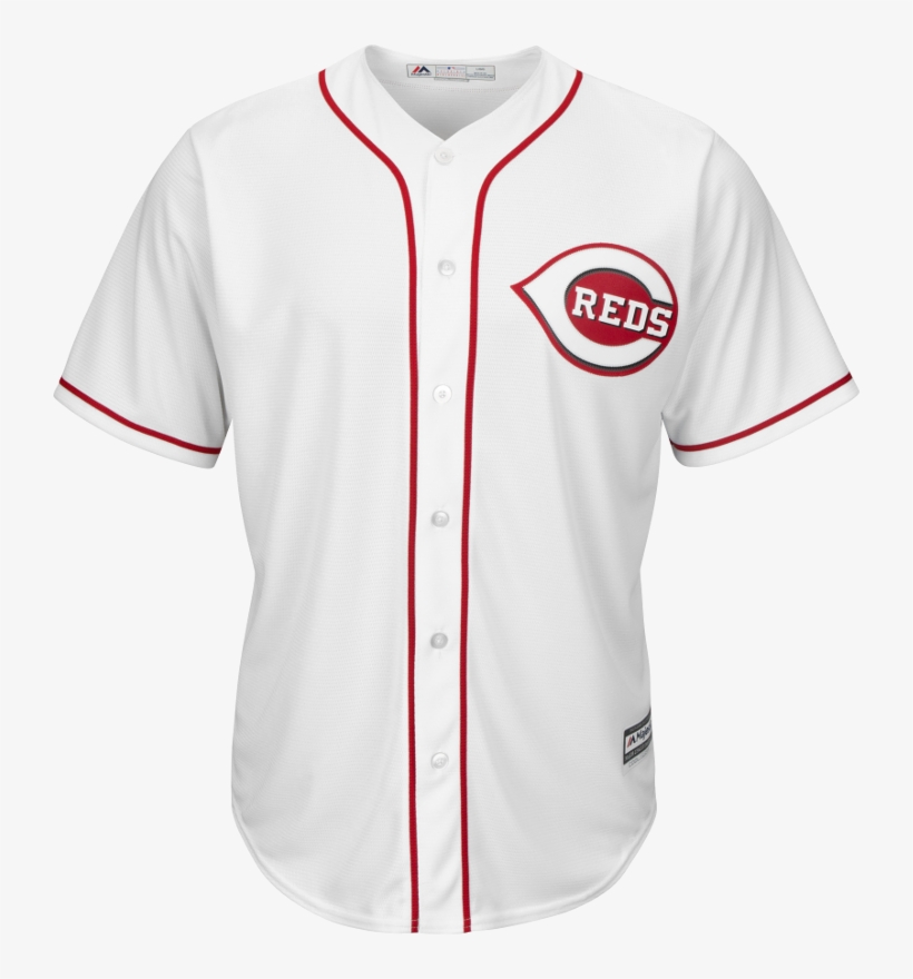 Cincinnati Reds Replica Adult Home Jersey Photo - Reds Jersey, transparent png