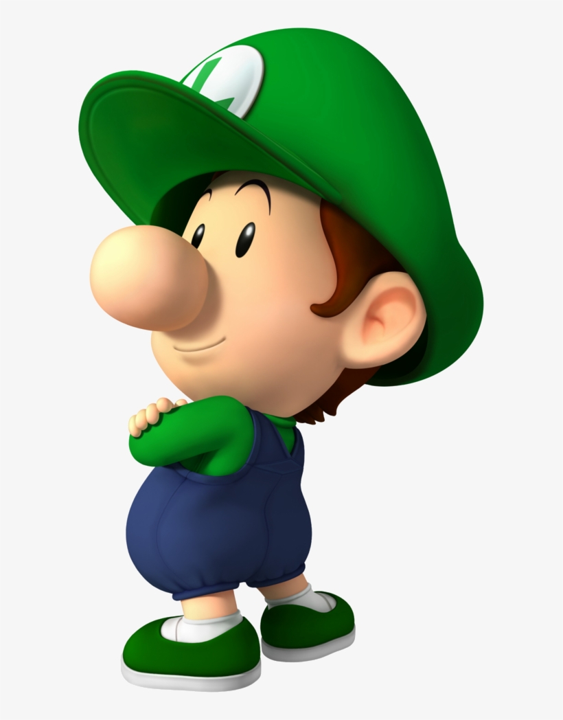 Baby Luigi - Super Mario Baby Luigi, transparent png