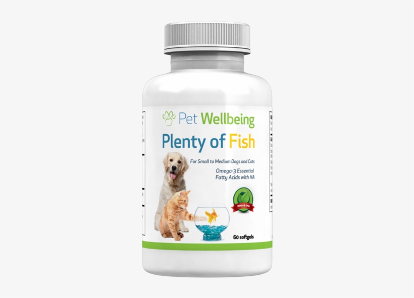 Plenty Of Fish Omega-3's For Small Dogs & Cats - Pet Wellbeing - Spark For Cats - Daily Nutritional, transparent png