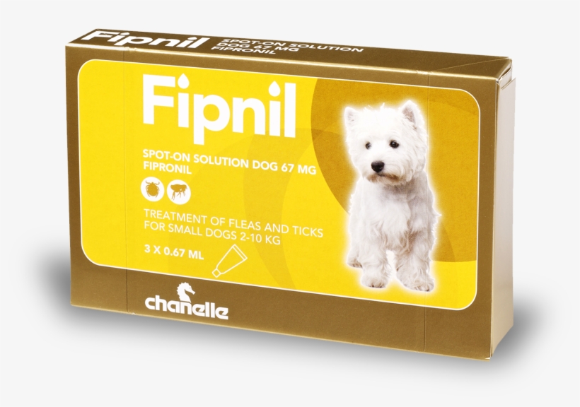 Uncategorized - Fipnil Spot-on Solution For Small Dogs 2-10kg - 3 Pipettes, transparent png