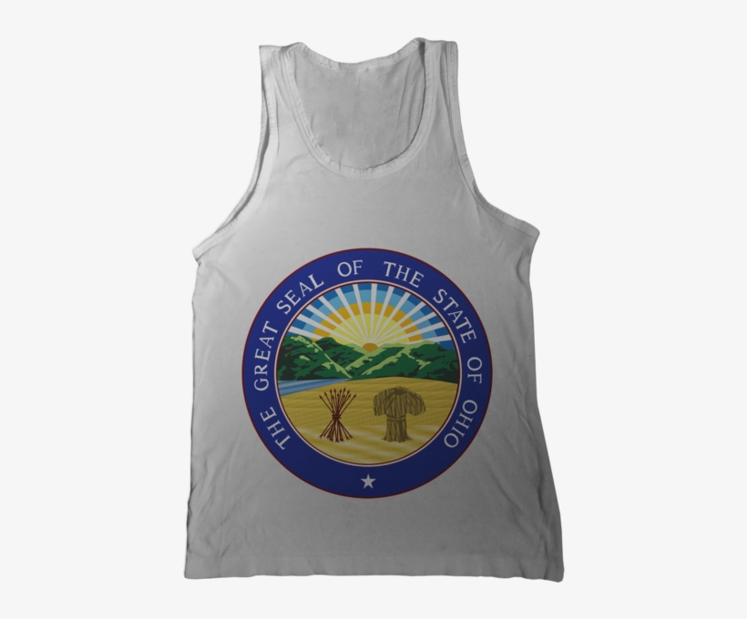 Ohio State Seal Tank Top - Hancock County Ohio Logo, transparent png